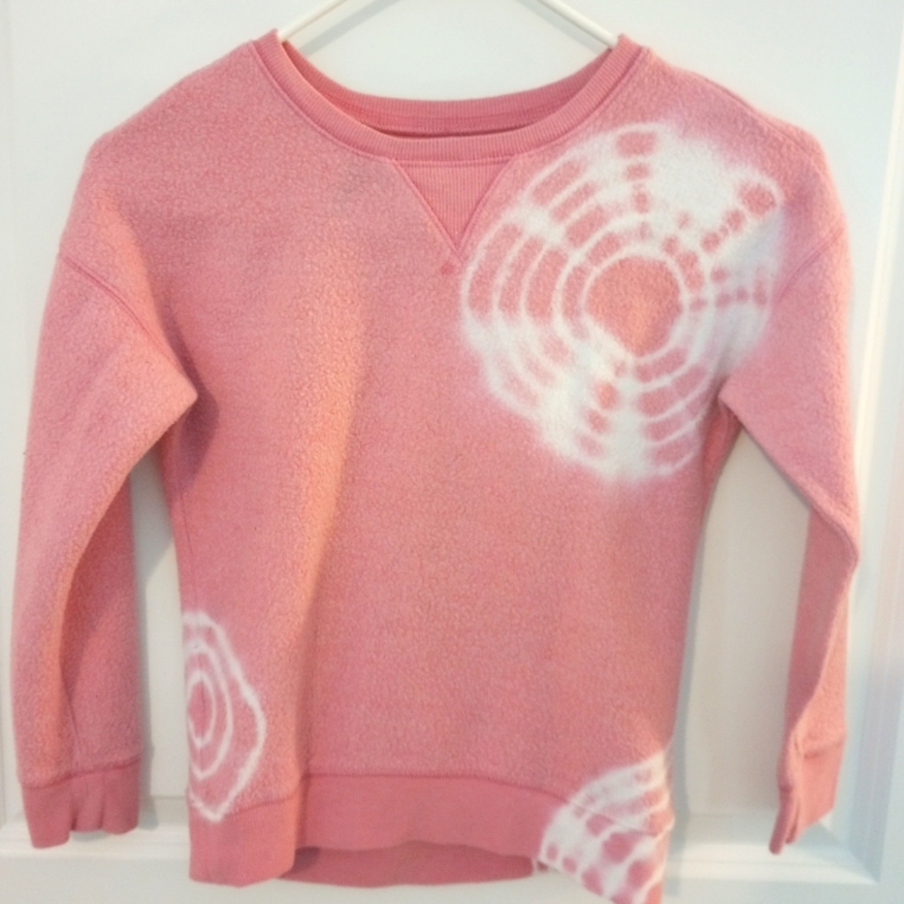 Justice little girls fleece sweatshirt
